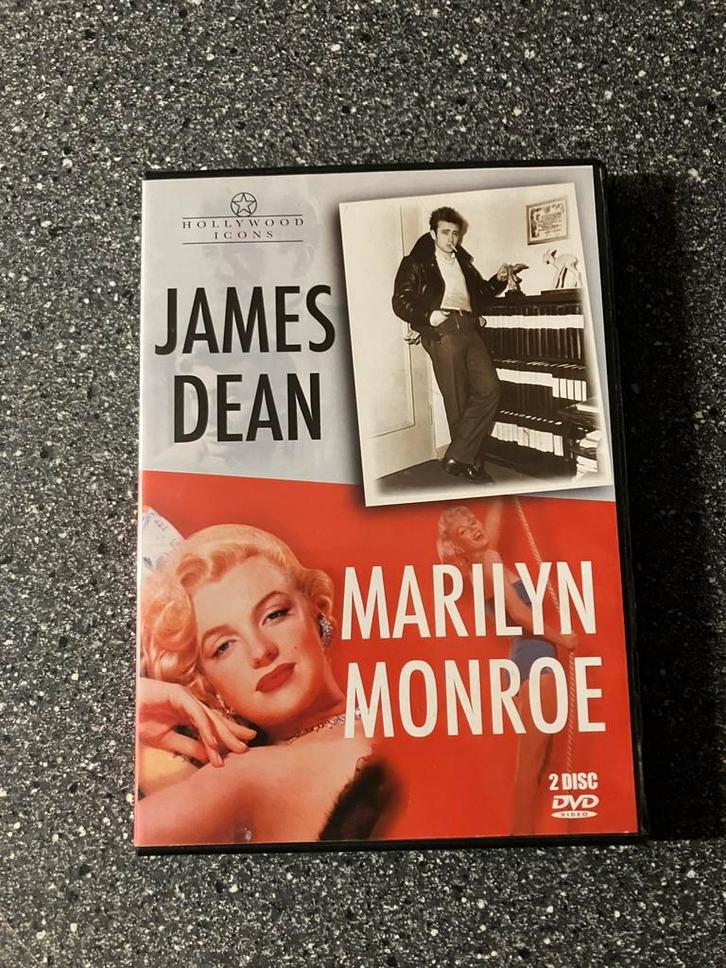 James Dean/Marilyn Monroe (2008)2-Disc - Import, Cd's en Dvd's, Dvd's | Documentaire en Educatief, Biografie, Alle leeftijden