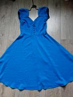 Prachtige blauwe lindy bop jurk maat L / 42, Kleding | Dames, Blauw, Maat 42/44 (L), Ophalen of Verzenden, Zo goed als nieuw