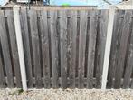 Houten Schutting met Betonpalen, Tuin en Terras, Schuttingen, Ophalen, 6 meter of meer, Hout, 1 tot 2 meter