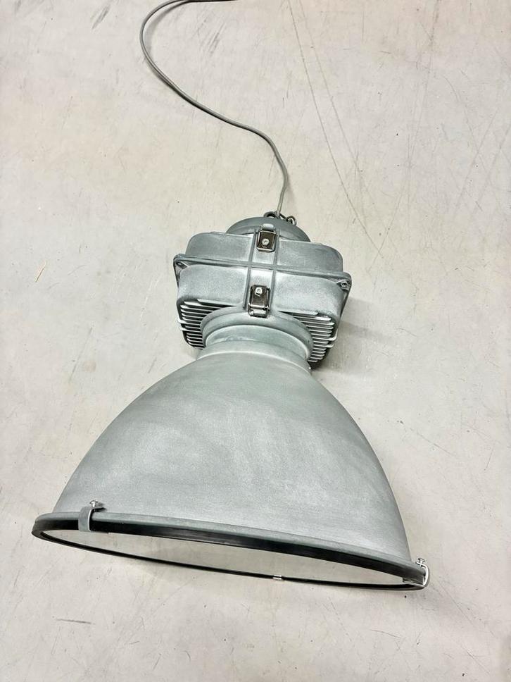 Industriële Hanglamp: Steinhauer Mexlite Densi 7779GR, Huis en Inrichting, Lampen | Hanglampen, Gebruikt, Minder dan 50 cm, Metaal