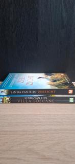 Linda van Rijn - Zeezicht & Villa Toscane, Boeken, Ophalen of Verzenden, Zo goed als nieuw, Linda van Rijn, Nederland