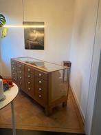 Apotheek kast ladekast, Ophalen of Verzenden, Zo goed als nieuw, Glas