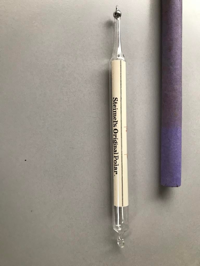 Steimel’s kwikthermometer zuivelindustrie, Ophalen of Verzenden