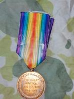 Engelse wo1 medaille op naam! The great war 1914-1919, Ophalen of Verzenden, Landmacht, Engeland, Lintje, Medaille of Wings