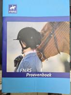 FNRS proevenboek, Ophalen of Verzenden, Nieuw, Paarden of Pony's