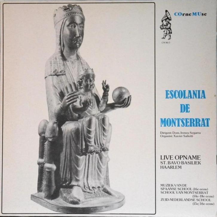 Escolania De Montserrat recording  St. Bavo Basiliek Haarlem, Cd's en Dvd's, Vinyl | Klassiek, Zo goed als nieuw, Classicisme