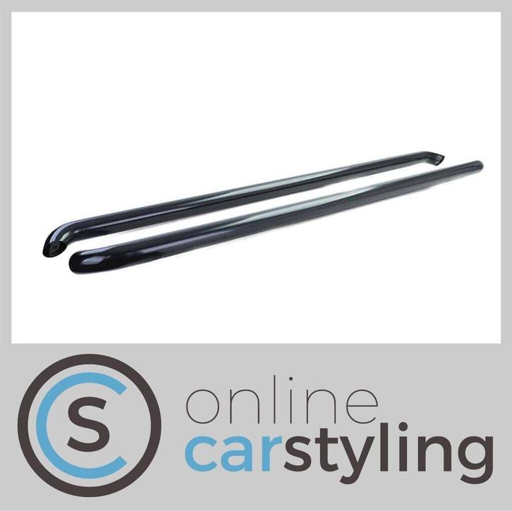 Sidebars VW Transporter T5 / T5.1 RVS Glossy Black L1 / L2, Auto-onderdelen, Carrosserie en Plaatwerk, Volkswagen, Nieuw, Ophalen of Verzenden