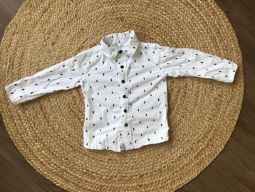 Blouse overhemd kerst Zeeman maat 92 beschikbaar voor biedingen