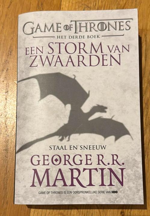 George R.R. Martin - Staal en sneeuw /Game of Thrones, Boeken, Fantasy, Nieuw, Ophalen