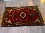 Vintage antiek Perzisch tapijt handgeknoopt kleed Hamadan, Ophalen of Verzenden