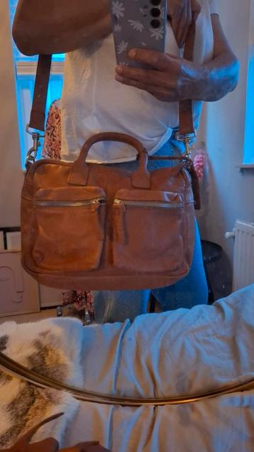 Cowboysbag Mini Tas Tabacco Kleur beschikbaar voor biedingen