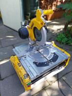 DeWalt Flipzaag/ Afkortzaag/ zaagtafel combi + poten DW743, Ophalen, Gebruikt, 70 mm of meer, Afkortzaag