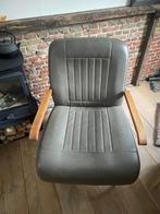 Leren stoel in goede staat, Huis en Inrichting, Fauteuils, Ophalen, Zo goed als nieuw, 50 tot 75 cm