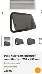 2X DWS klapraam inclusief verduistering en hor. 70x45cm, Caravans en Kamperen, Camper-accessoires, Ophalen, Zo goed als nieuw