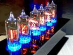Nixie klok met CD79 buisjes Hitachi 1965, Huis en Inrichting, Woonaccessoires | Klokken, Ophalen of Verzenden, Zo goed als nieuw