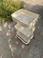 IKEA Raskog Trolley - Beige - creme - gelig, Ophalen, Zo goed als nieuw