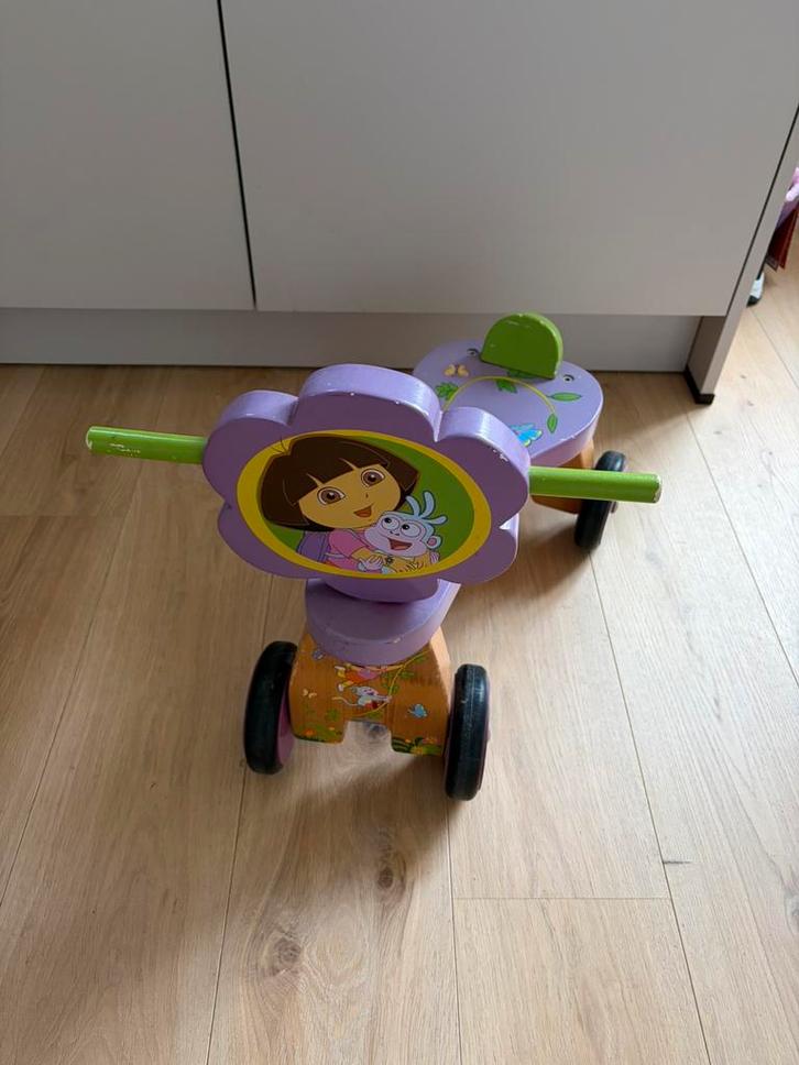 Dora loopfietsje, nauwelijks gebruikt!, Kinderen en Baby's, Speelgoed | Buiten | Voertuigen en Loopfietsen, Zo goed als nieuw
