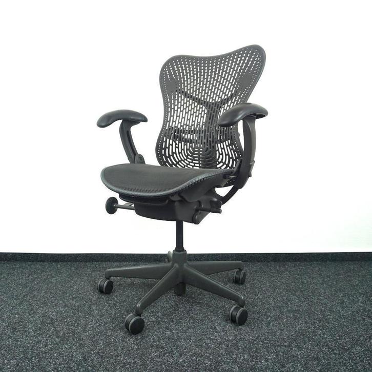 Herman miller mirra bureaustoelen | ergonomisch | antraciet, Huis en Inrichting, Bureaustoelen, Gebruikt, Bureaustoel, Overige kleuren