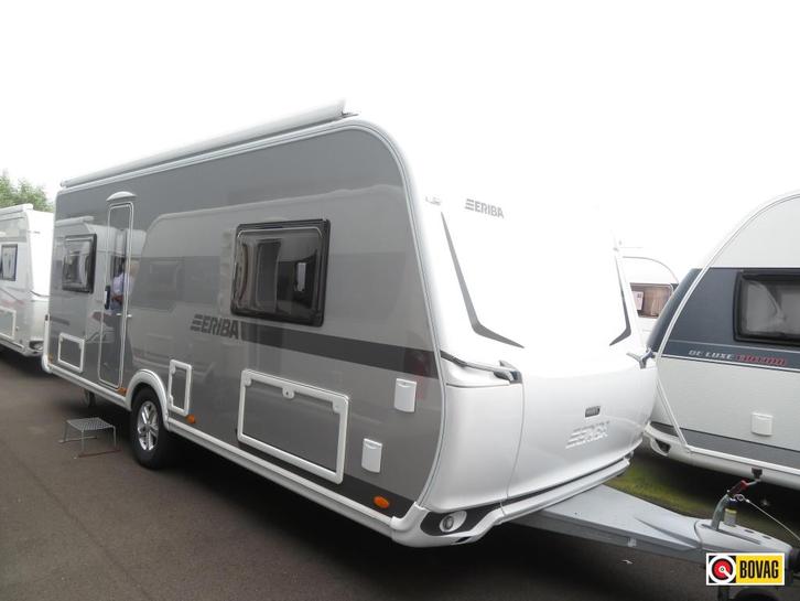 Eriba Nova 540 Thule luifel+ mover, Caravans en Kamperen, Caravans, tot en met 3, Rondzit, Eriba, 2 aparte bedden, Overige typen