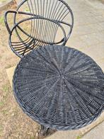 Wicker Tuinset - Tafel en Stoel, Antiek en Kunst, Ophalen of Verzenden