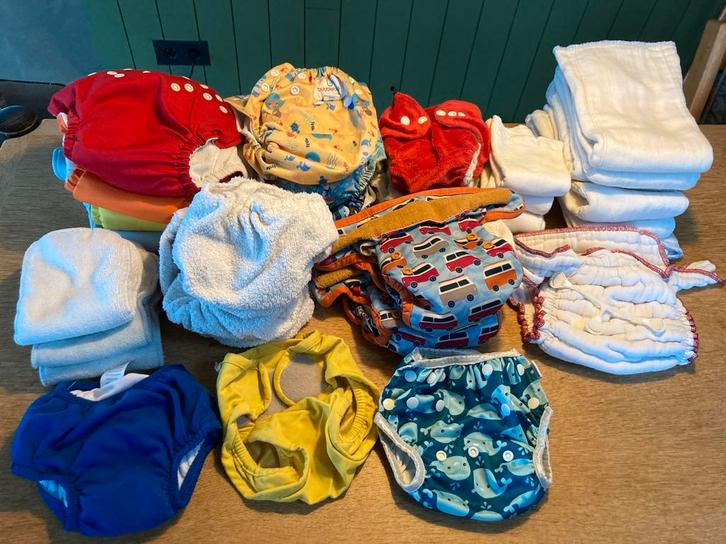 Wasbare luiers div merken, vouwluiers Blumchen, Kinderen en Baby's, Kinderkamer | Overige Meubels, Gebruikt, Overige typen, Ophalen of Verzenden