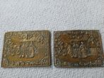 Koperen plaatjes, Ophalen of Verzenden, Koper