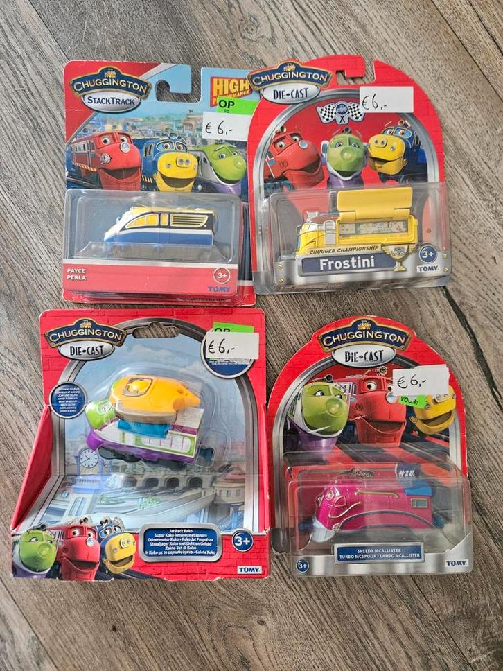 Nieuwe Chuggington Treinen - Diverse Karakters!, Kinderen en Baby's, Speelgoed | Overig, Nieuw, Jongen of Meisje, Ophalen of Verzenden