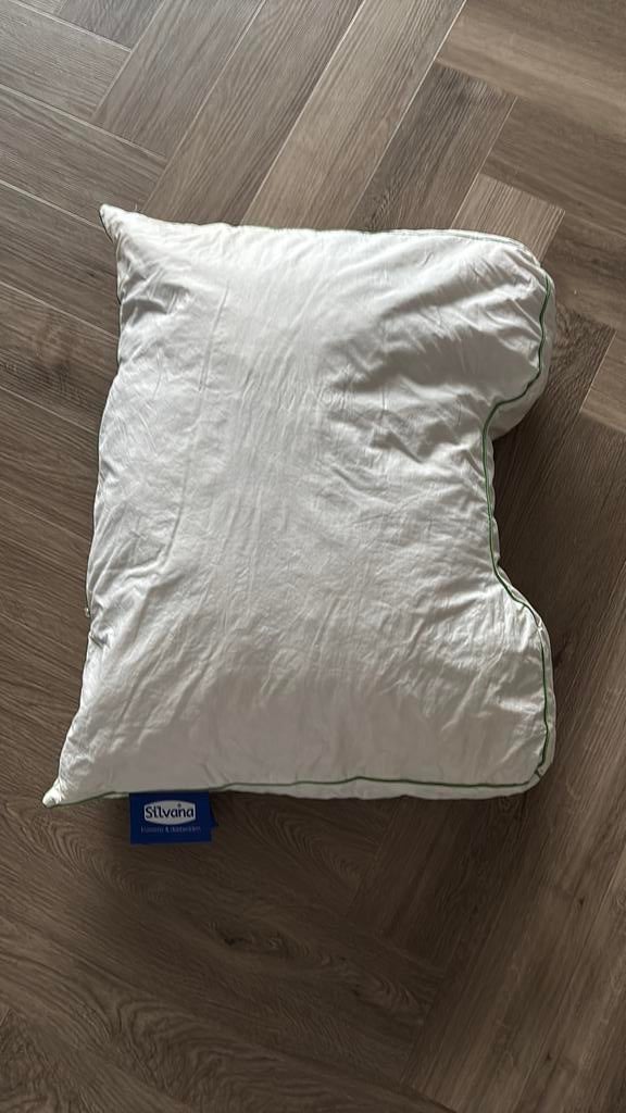 Silvana kussen, Eenpersoons, Wit, Ophalen of Verzenden, Zo goed als nieuw