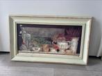 Vintage schilderij Kathryn White – bloemenprint, Antiek en Kunst, Kunst | Schilderijen | Klassiek, Ophalen
