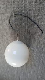 schoollamp, originele lamp meer dan 50jaar oud, vintage, Ophalen, Zo goed als nieuw, Glas, Minder dan 50 cm