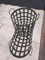 Mand voor openhaardenhout, Ophalen of Verzenden, Gebruikt, Rond, Overige materialen