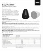 Bose DM5P speakers, Audio, Tv en Foto, Luidsprekers, Ophalen of Verzenden, Nieuw, Bose