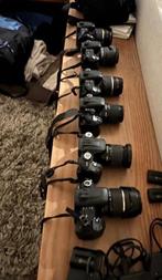 6 Sony DSRL camera's en toebehoren In 1 koop, Gebruikt, Spiegelreflex, Verzenden, Sony