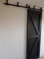 Steigerhouten loftdeur, Wandkapstok, Nieuw, Ophalen of Verzenden, Minder dan 100 cm