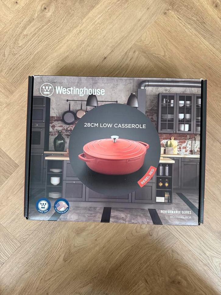 Westinghouse Casserole 28cm - Nieuw!, Huis en Inrichting, Keuken | Potten en Pannen, Nieuw, Koekenpan of Braadpan, Overige materialen