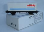 Märklin 4481 Märklin - uit KIBRI set Containerwagen !, Hobby en Vrije tijd, Modeltreinen | H0, Wisselstroom, Wagon, Ophalen of Verzenden