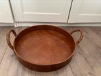Rivièra Maison Leren Dienblad 40 cm!!, Ophalen of Verzenden, Zo goed als nieuw, Rond, Overige materialen