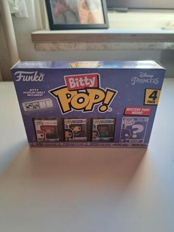 Disney Princess Bitty Pop 4-Pack Funko beschikbaar voor biedingen