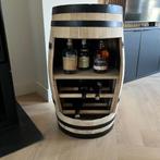 Rustiek & Luxe Wijnrek van echt Wijnvat – Handgemaakt Meubel, Ophalen of Verzenden, Nieuw, Hout, Minder dan 50 cm