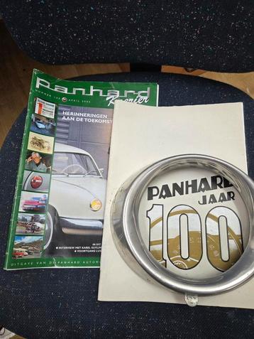Panhard Koplamprand + Boekjes beschikbaar voor biedingen