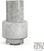 Design vaas Nuovo - Fidrio CEMENT GREY - glas,, Overige kleuren, Nieuw, Ophalen of Verzenden, Glas