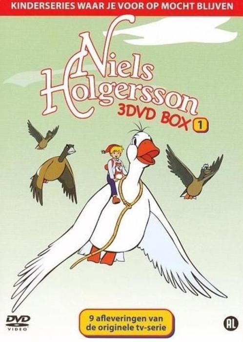 Niels Holgersson - 3 Box Deel 1, Cd's en Dvd's, Dvd's | Tekenfilms en Animatie, Zo goed als nieuw, Europees, Tekenfilm, Alle leeftijden