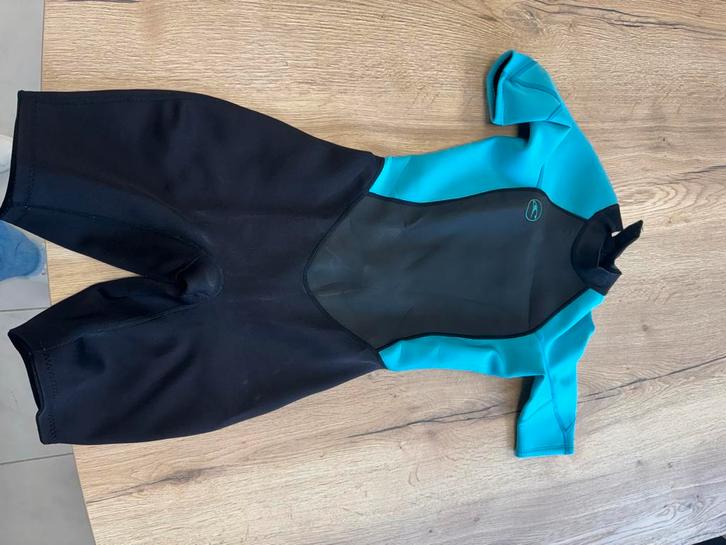 Wetsuit kort pak- Wakeboard Kleding, Kleding | Dames, Badmode en Zwemkleding, Zo goed als nieuw, Overige typen, Zwart, Ophalen of Verzenden