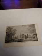 ROTTERDAM. KL. DRAAIBRUG IN 1780  NU PLAN C EN BEURS STATION, Verzamelen, Ophalen of Verzenden, Voor 1920, Zuid-Holland