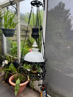 Antiek olie hanglamp, Antiek en Kunst, Antiek | Lampen, Ophalen