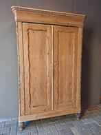 Oud grenen biedermeier linnenkast meidenkast, Ophalen of Verzenden