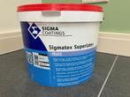 Sigmatex 10 liter superlatex wit voor binnen en buiten, Ophalen, Wit, Minder dan 5 liter, Verf
