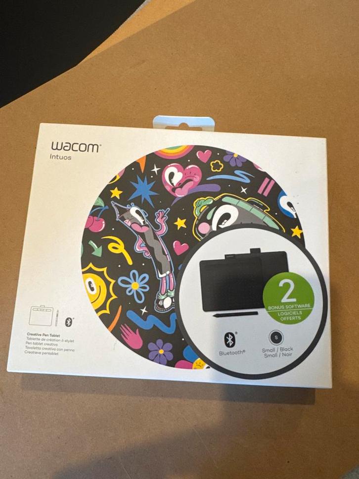 Wacom Intuos Tekentablet, Computers en Software, Tekentablets, Zo goed als nieuw, Draadloos, Multi-touch, Ophalen of Verzenden
