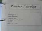 Zweden kleurvarianten klassiek, Verzenden, Zweden, Gestempeld