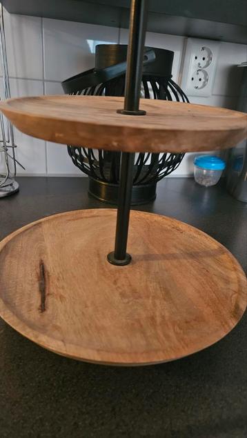 Mango Houten Serveerschaal - Feestdagen beschikbaar voor biedingen